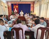 Ủy ban MTTQ Việt Nam tỉnh Cà Mau kiểm tra công tác Mặt trận trên địa bàn huyện Trần Văn Thời