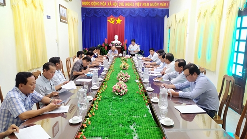 Thanh tra lĩnh vực đầu tư xây dựng cơ bản và Chương trình xây dựng nông thôn mới tại UBND huyện Phú Tân