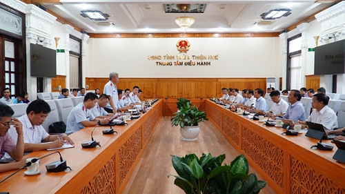 Thanh tra Bộ Nội vụ thanh tra tại UBND tỉnh Thừa Thiên Huế