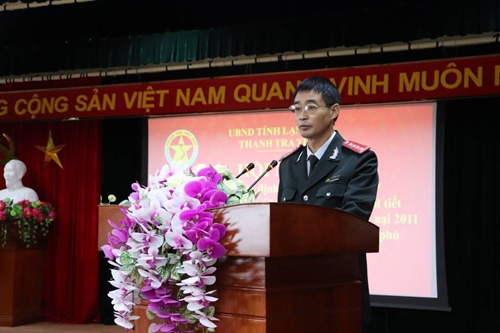 Chánh Thanh tra tỉnh Lạng Sơn là Ủy viên Ban Chỉ đạo phòng, chống tham nhũng, tiêu cực tỉnh