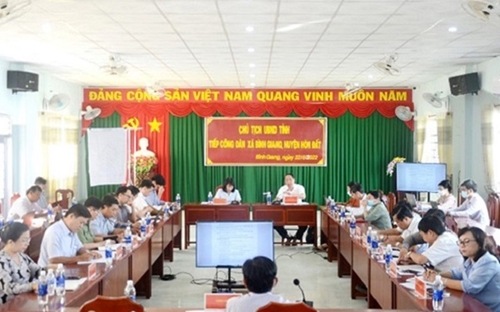 Chủ tịch UBND tỉnh Kiên Giang tiếp 107 công dân liên quan đến khiếu nại về đất đai