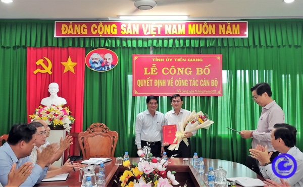Ông Nguyễn Văn Mười được bổ nhiệm Trưởng Ban Nội chính Tỉnh ủy