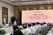 Công bố Quyết định thanh tra tại UBND tỉnh Đồng Tháp