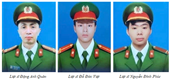Công an Hà Nội thông báo việc tổ chức tang lễ 03 liệt sĩ đã anh dũng hy sinh