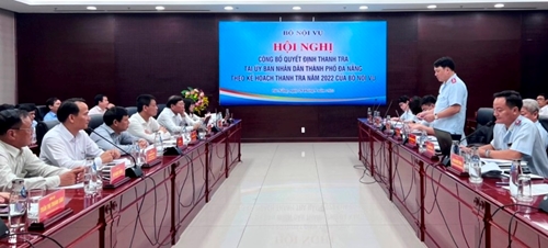 Công bố Quyết định thanh tra tại UBND thành phố Đà Nẵng