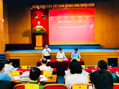 Quận Thanh Xuân Hà Nội  Nhiều nhiệm vụ trọng tâm để nâng cao công tác phòng, chống tham nhũng