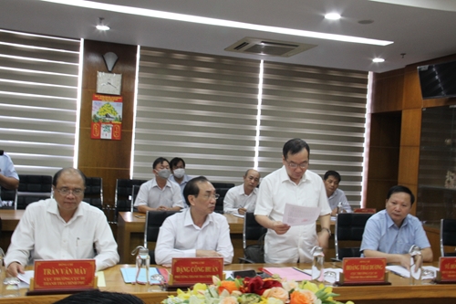 Công bố Quyết định thành lập Đoàn giám sát công tác phòng chống tham nhũng tiêu cực tại tỉnh Tiền Giang
