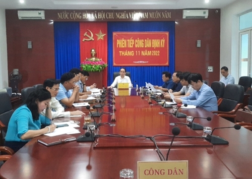 Chủ tịch UBND tỉnh Quảng Bình kết luận 19 nội dung tại Phiên tiếp công dân định kỳ tháng 11