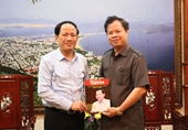 Lãnh đạo Tạp chí Thanh tra làm việc với Chủ tịch UBND tỉnh và Thanh tra tỉnh Bình Định