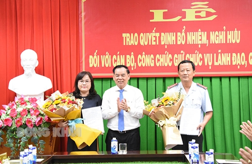 Ông Phạm Minh Hòa được bổ nhiệm giữ chức vụ Chánh Thanh tra tỉnh Bến Tre