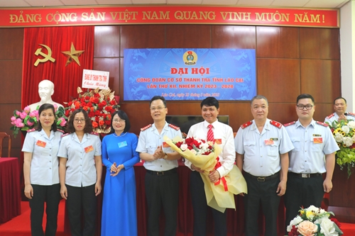 Đại hội Công đoàn Thanh tra tỉnh Lào Cai thành công tốt đẹp