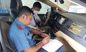 Thanh tra giao thông Thái Nguyên Kiểm tra hoạt động vận tải hành khách bằng xe taxi