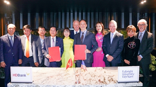HDBank cung cấp vốn đối ứng 20 triệu USD cho Đại học Fulbright Việt Nam