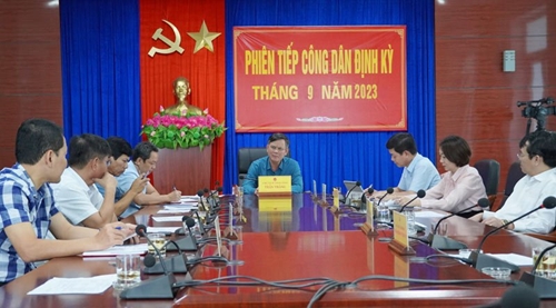 Lãnh đạo tỉnh Quảng Bình tiếp công dân định kỳ tháng 9