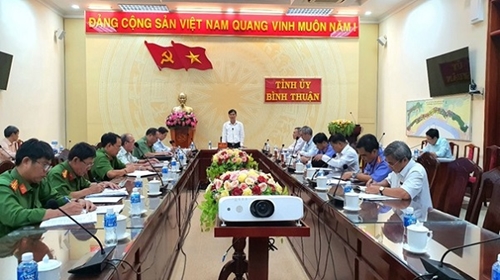 Bình Thuận Công tác phòng, chống tham nhũng, tiêu cực được chú trọng