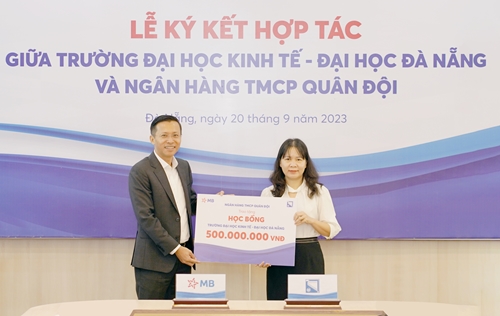 MB ký kết hợp tác toàn diện với Trường Đại học Kinh tế - Đại học Đà Nẵng