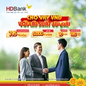 HDBank bổ sung 5 000 tỷ đồng ưu đãi lãi suất cho vay doanh nghiệp