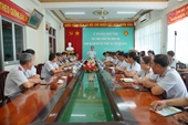 Phó Tổng Thanh tra Chính phủ Đặng Công Huẩn làm việc tại Thanh tra tỉnh Kiên Giang