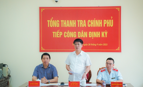 Tổng Tải App Chính phủ, tiếp công dân tại địa bàn tỉnh Thanh Hóa