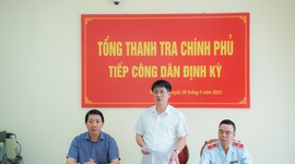 Tổng Thanh tra Chính phủ, tiếp công dân tại địa bàn tỉnh Thanh Hóa