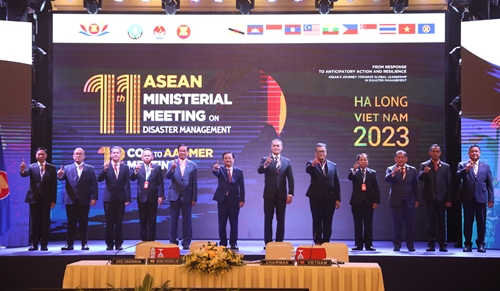 Quyết tâm hiện thực hóa mục tiêu tăng cường hành động sớm trong khối ASEAN để giảm thiểu rủi ro thiên tai