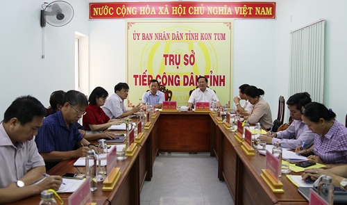 Lãnh đạo tỉnh Kon Tum tiếp 8 vụ việc tại phiên tiếp dân định kỳ tháng 9 2023