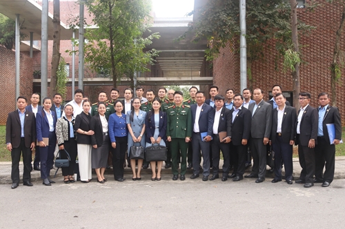 Đoàn công tác Bộ Thanh tra Campuchia thăm và nghiên cứu thực tiễn Tập đoàn Công nghiệp - Viễn thông Quân đội