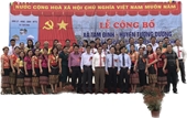 Đảng bộ và đồng bào các dân tộc huyện Tương Dương, tỉnh Nghệ An quyết tâm phấn đấu xây dựng nông thôn mới