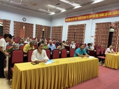 Hội nghị triển khai chi trả lương hưu và trợ cấp BHXH không dùng tiền mặt tại thị trấn Hợp Hòa
