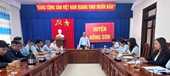 Công bố Quyết định thanh tra tại UBND huyện Nông Sơn, tỉnh Quảng Nam