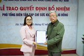 Tạp chí Sức Khoẻ Cộng đồng Việt Nam có Tân Phó Tổng biên tập