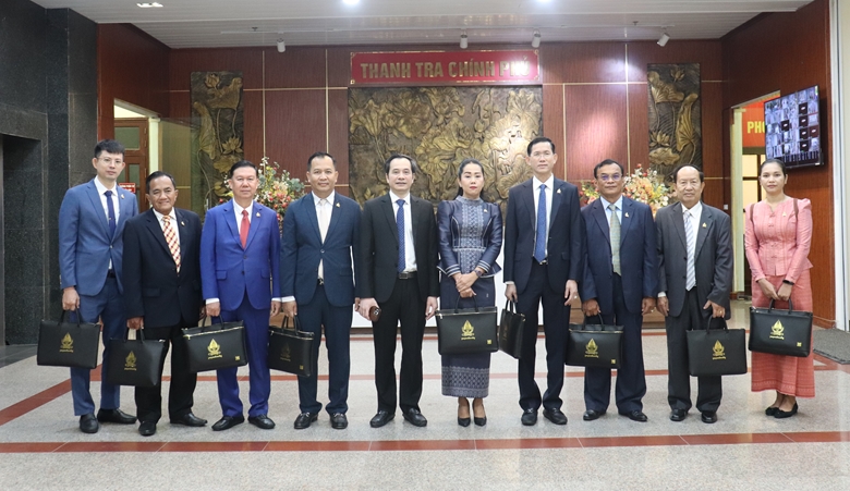 Thanh tra Chính phủ hội đàm với Đoàn đại biểu cấp cao Bộ Thanh tra Campuchia