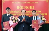 Bổ nhiệm hai Phó Chánh Thanh tra tỉnh Lạng Sơn