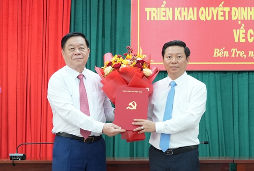 Đồng chí Trần Thanh Lâm giữ chức vụ Phó Bí thư Tỉnh ủy Bến Tre