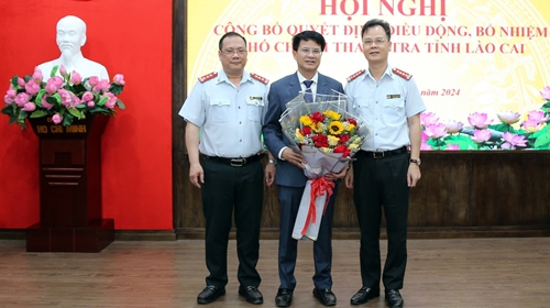 Bổ nhiệm Phó Chủ tịch huyện làm Phó Chánh Thanh tra tỉnh Lào Cai