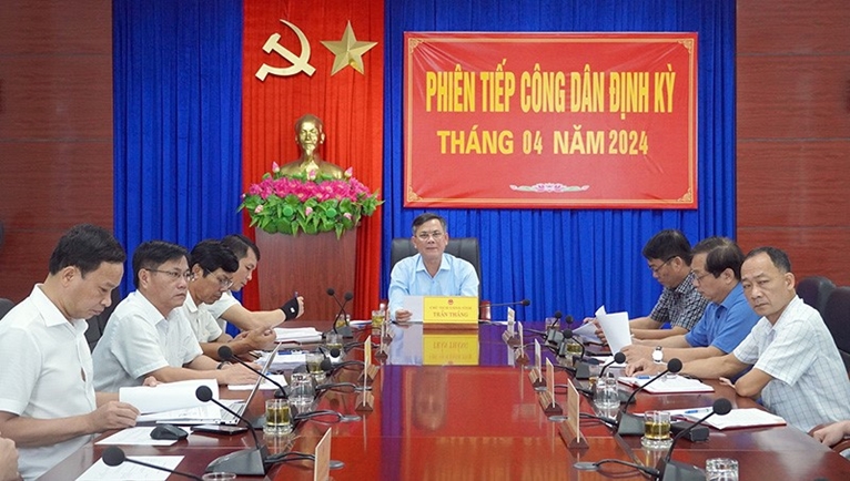 Chủ tịch tỉnh Quảng Bình kết luận phiên tiếp dân tháng 4