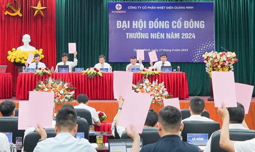 Công ty Nhiệt điện Quảng Ninh tổ chức thành công Đại hội cổ đông 2024