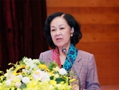 Trung ương đồng ý để đồng chí Trương Thị Mai thôi giữ chức vụ trong Đảng