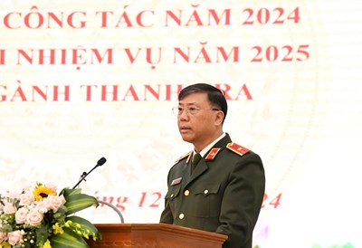 Kết quả nổi bật năm 2024 của Thanh tra Công an nhân dân