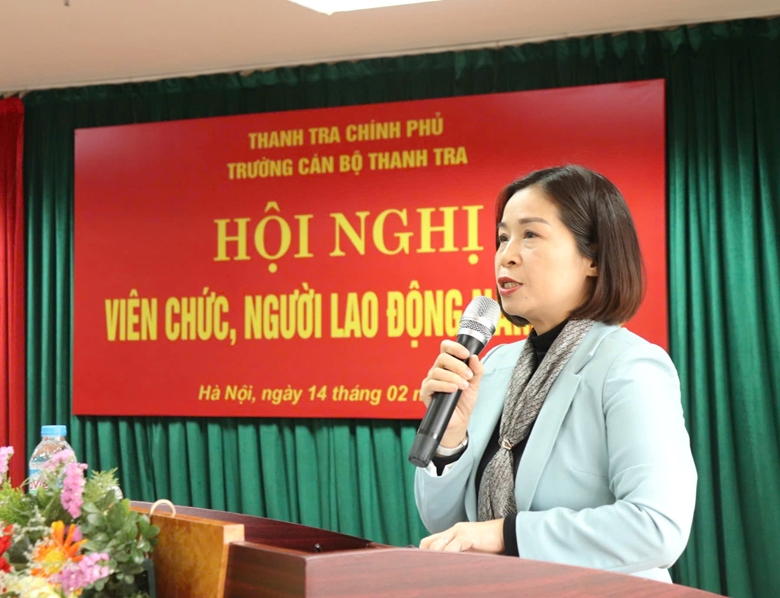 Trường Cán bộ Thanh tra: Đổi mới phương pháp, cách thức chỉ đạo, hoàn thành tốt nhiệm vụ được giao