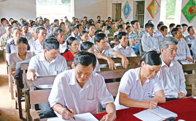 Phấn đấu từng đối tượng trong xã hội sẽ được phổ biến về xây dựng xã hội học tập